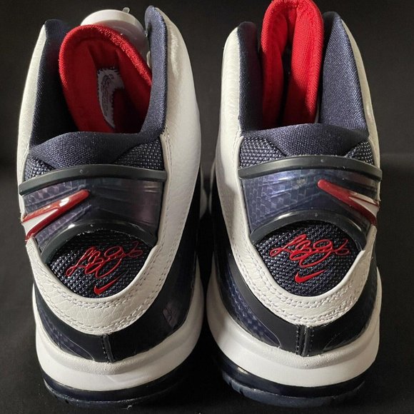 Nike Air Max Lebron James 8 VIII USA Olympic Size 12.5 New OG Box 417098-100 main image 5